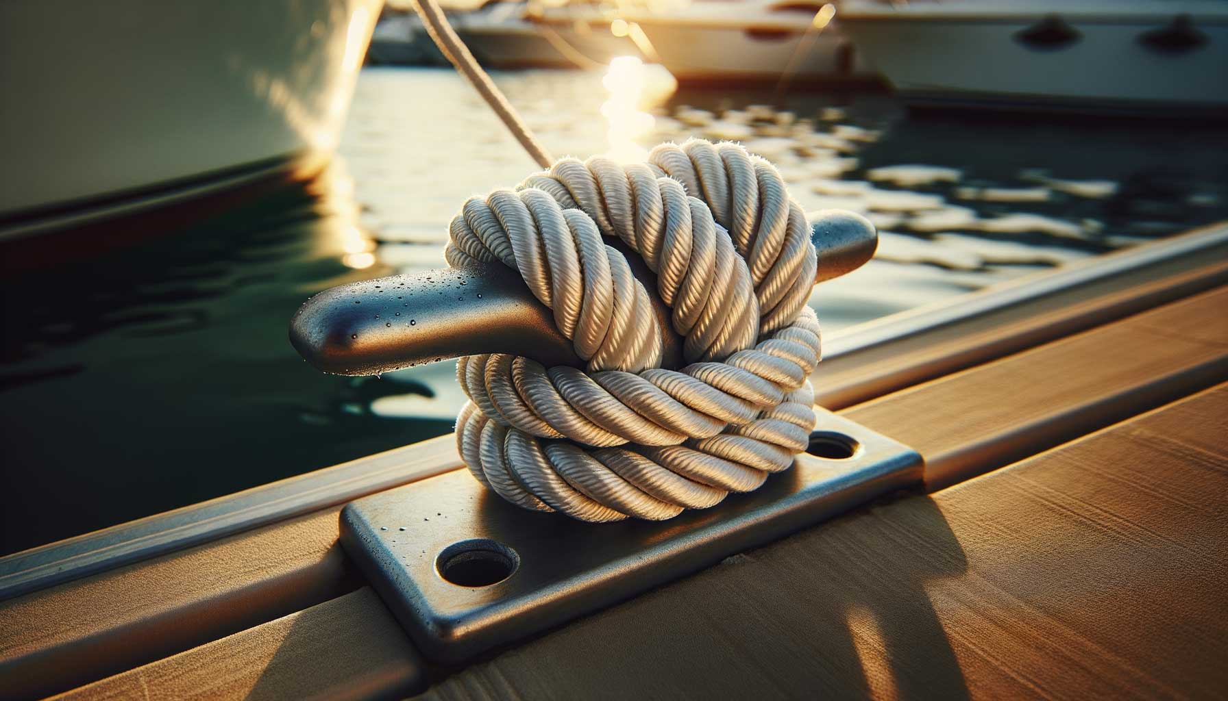 Three Strand Polyester Rope for Mooring and Anchoring