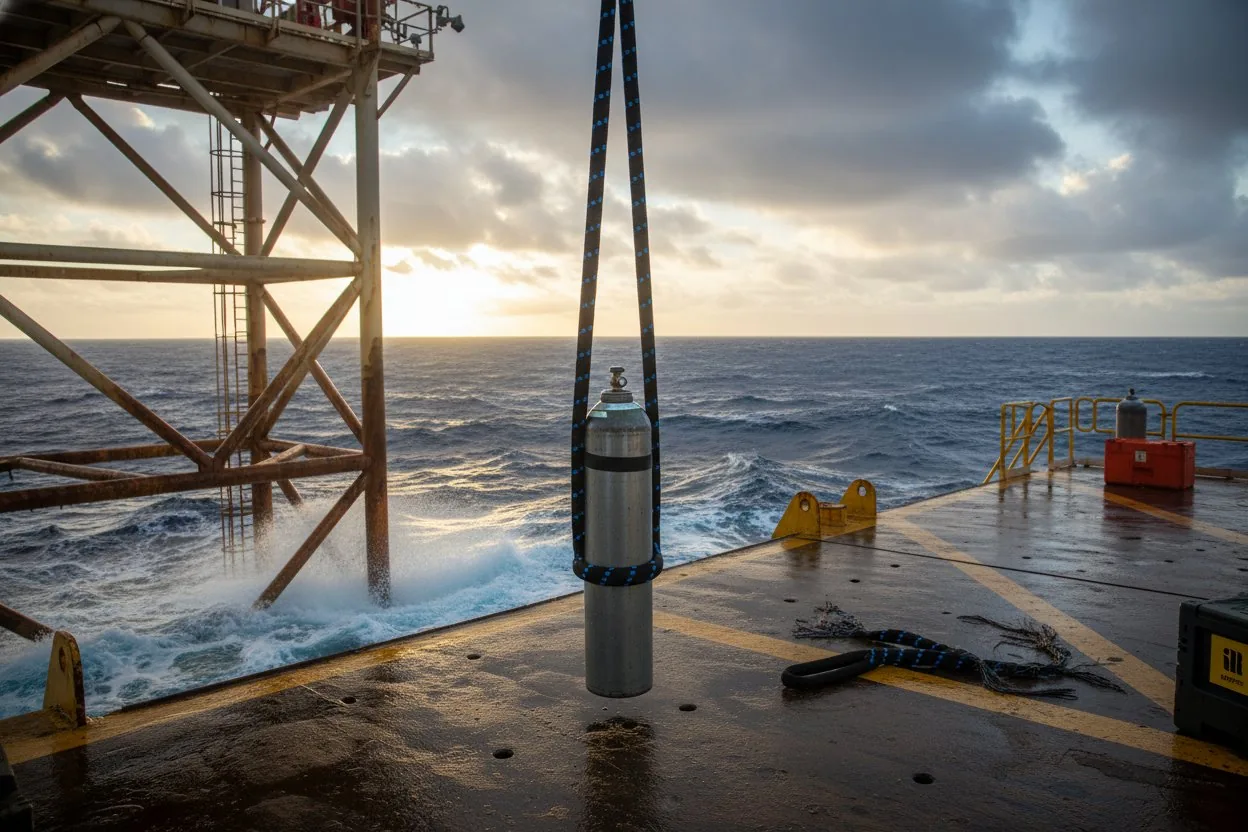 Why Standard Cylinder Slings Fail at Sea – Duplex Lifesaver