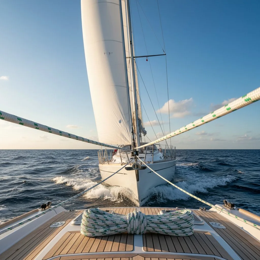 Low Stretch Polyester Rope That Transforms Yacht Handling