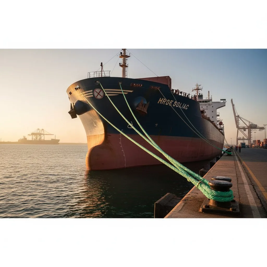 The Hidden Engineering Power of Ship Mooring Lines