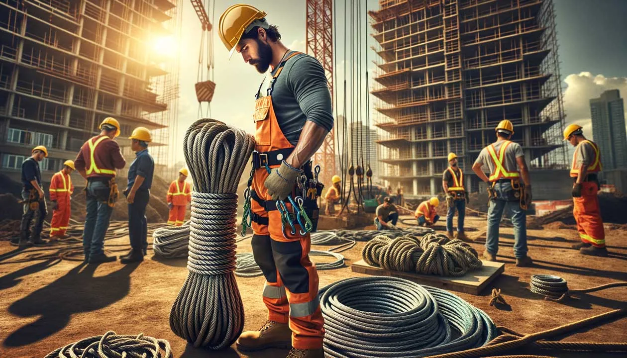 Comparing Hollow Braid Rope to Steel Rope Wire Strength