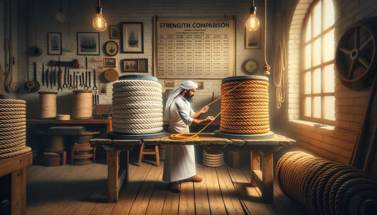 Comparing Hemp and Nylon Rope Strength Charts for Durability